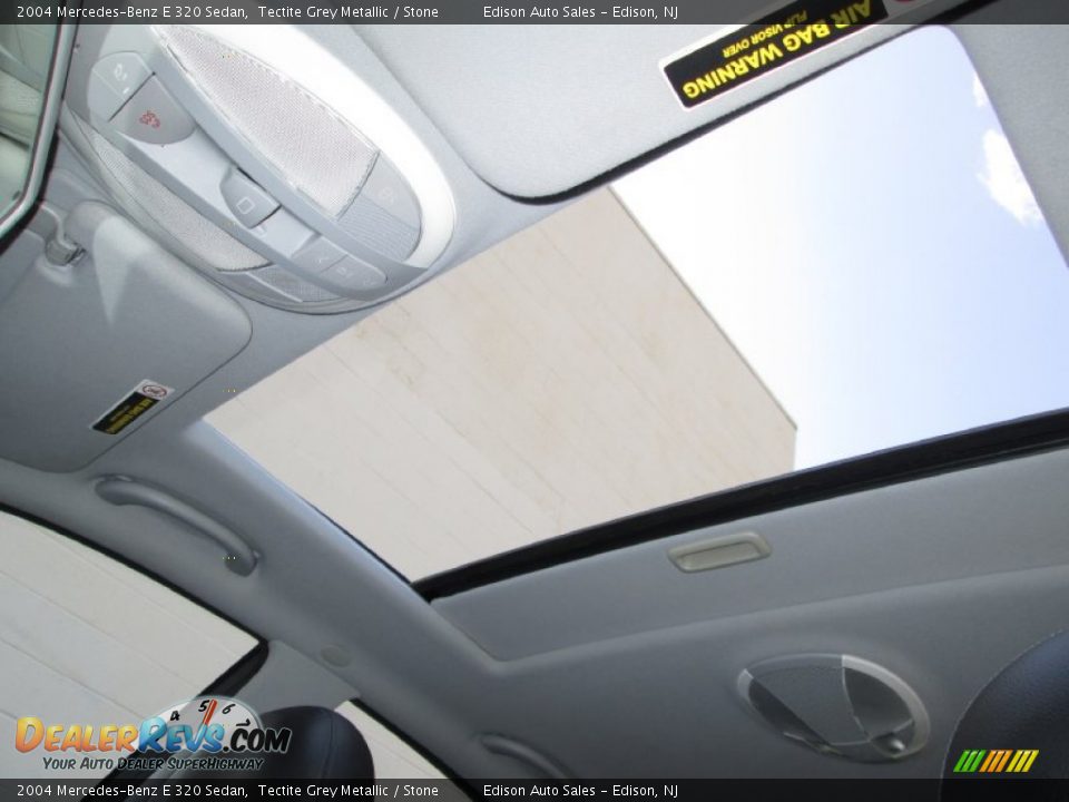2004 Mercedes-Benz E 320 Sedan Tectite Grey Metallic / Stone Photo #19