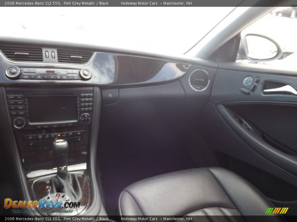 2008 Mercedes-Benz CLS 550 Flint Grey Metallic / Black Photo #7