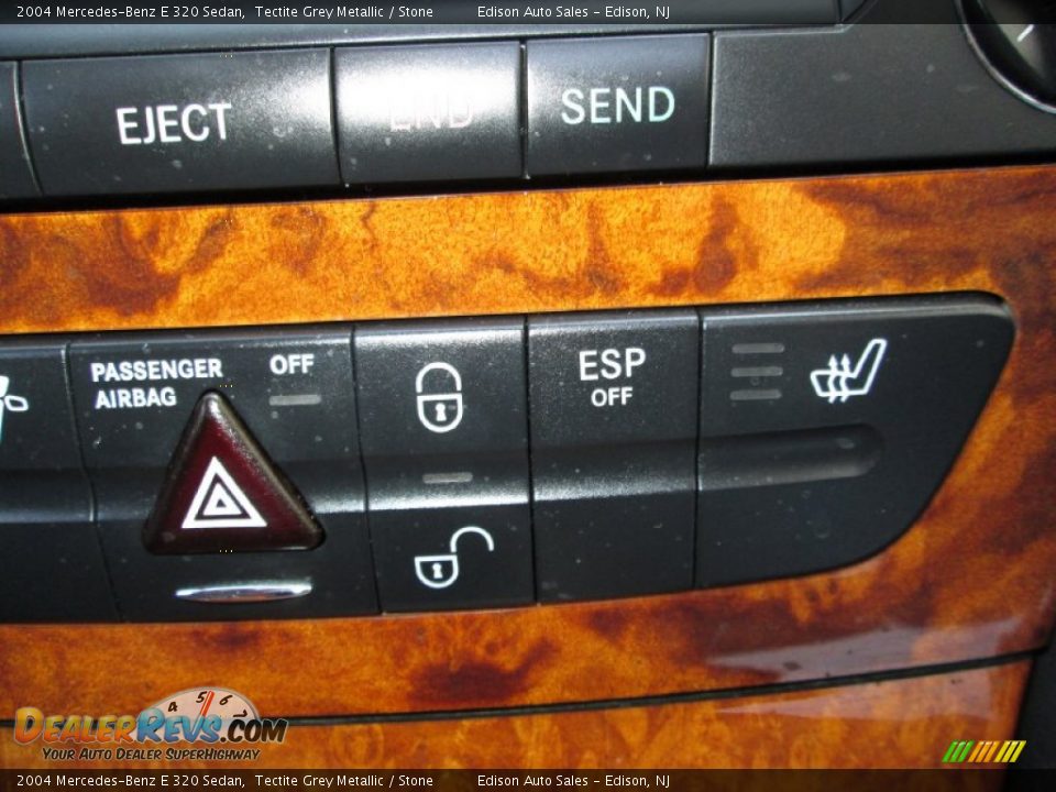 2004 Mercedes-Benz E 320 Sedan Tectite Grey Metallic / Stone Photo #21
