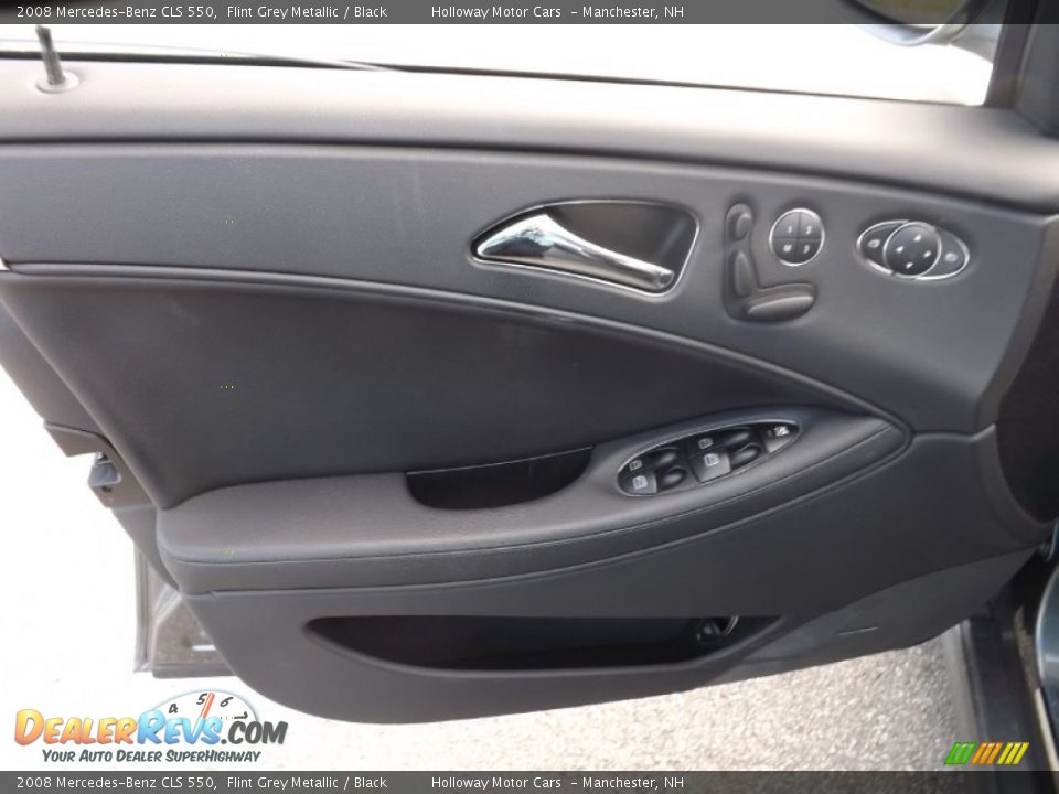 2008 Mercedes-Benz CLS 550 Flint Grey Metallic / Black Photo #10