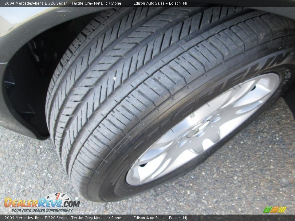 2004 Mercedes-Benz E 320 Sedan Tectite Grey Metallic / Stone Photo #32