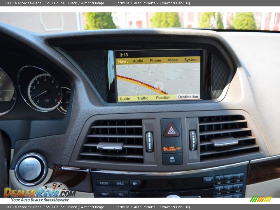 2010 Mercedes-Benz E 550 Coupe Black / Almond Beige Photo #14