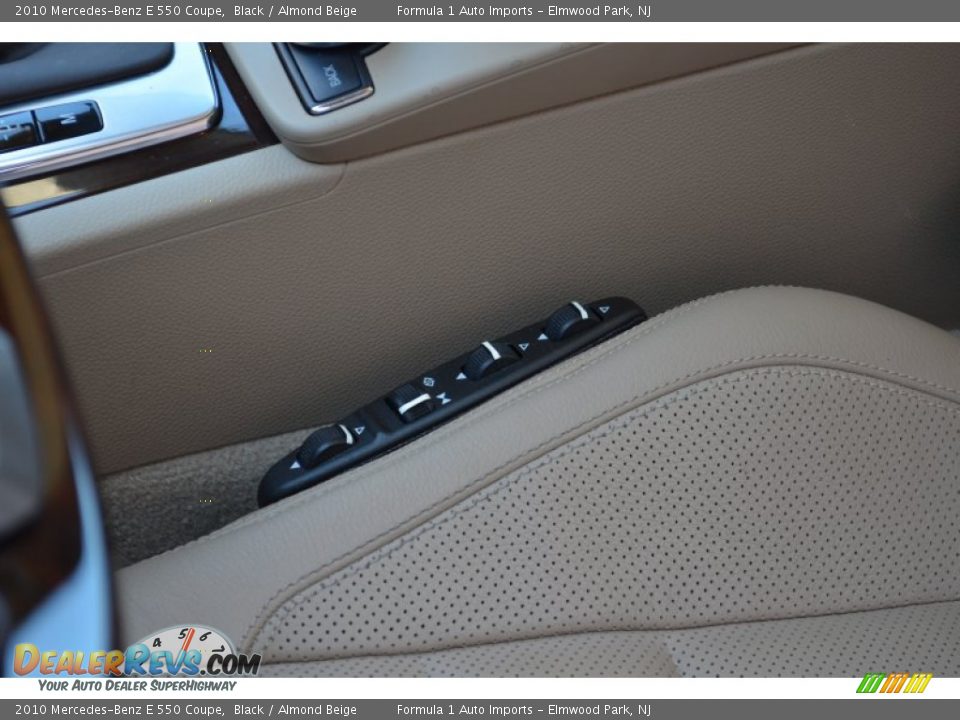 2010 Mercedes-Benz E 550 Coupe Black / Almond Beige Photo #28