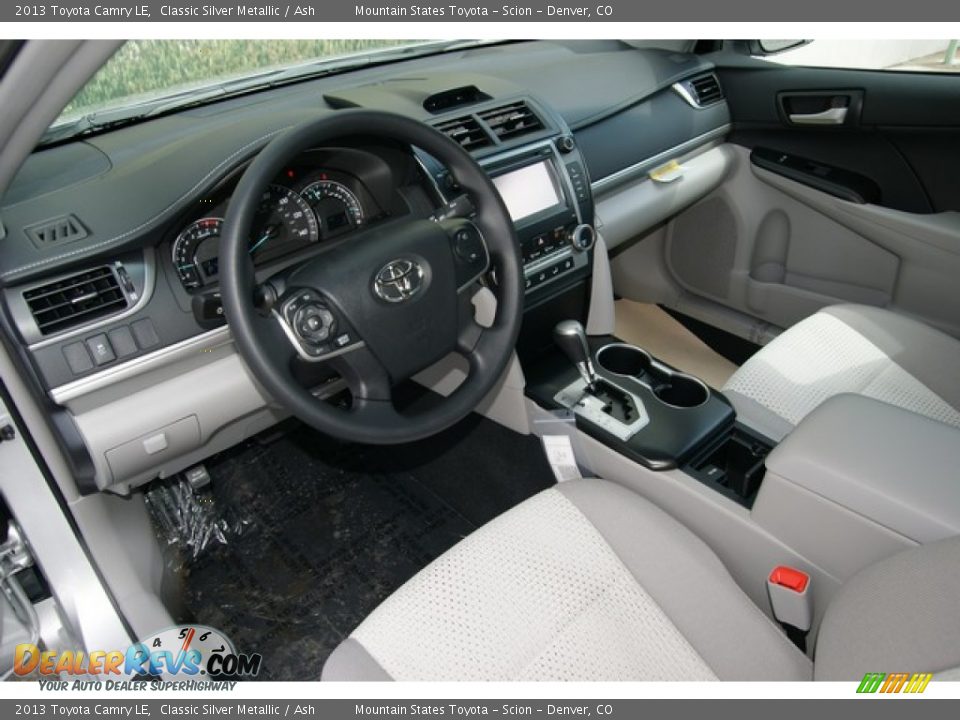2013 Toyota Camry LE Classic Silver Metallic / Ash Photo #5