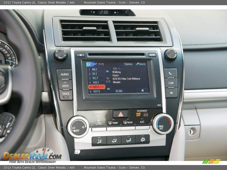 2013 Toyota Camry LE Classic Silver Metallic / Ash Photo #6