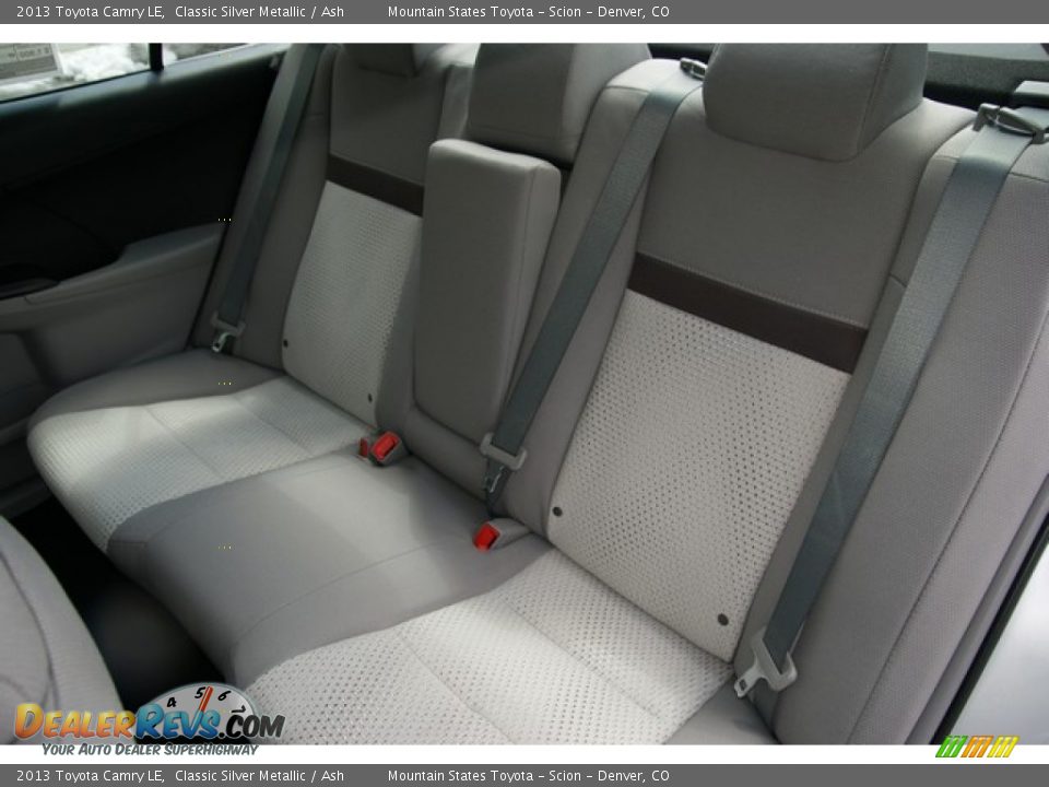 2013 Toyota Camry LE Classic Silver Metallic / Ash Photo #7
