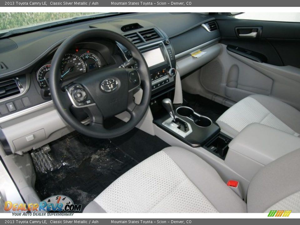 2013 Toyota Camry LE Classic Silver Metallic / Ash Photo #5