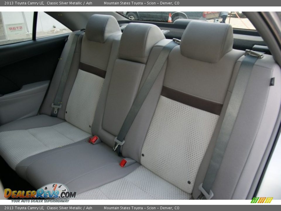 2013 Toyota Camry LE Classic Silver Metallic / Ash Photo #7