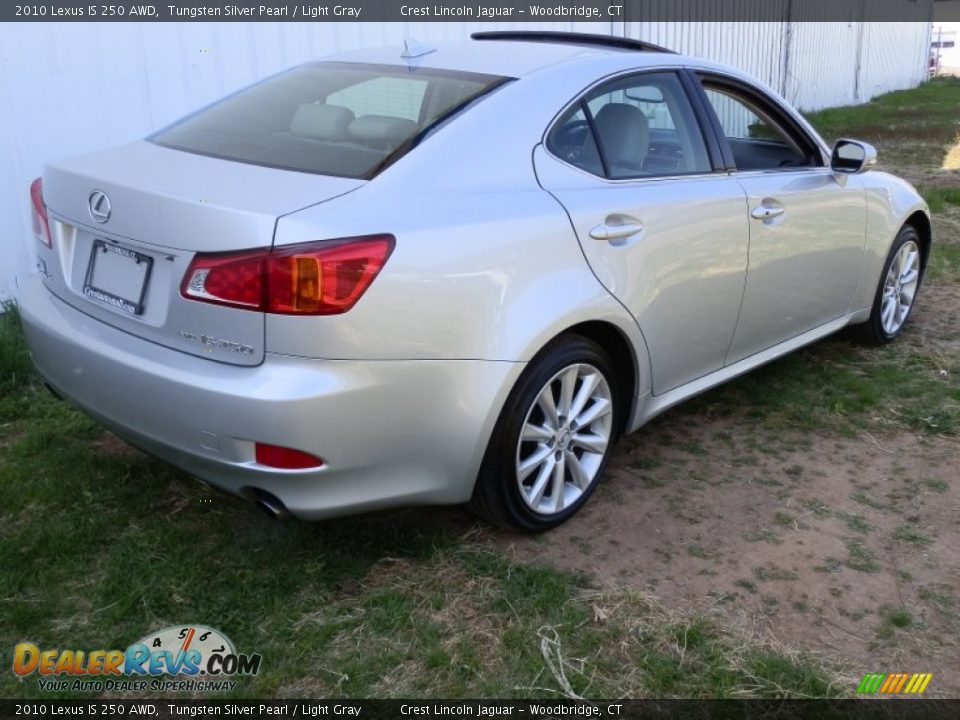 2010 Lexus IS 250 AWD Tungsten Silver Pearl / Light Gray Photo #3