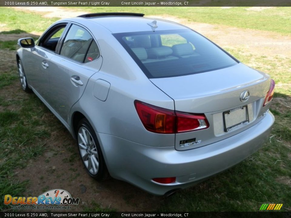 2010 Lexus IS 250 AWD Tungsten Silver Pearl / Light Gray Photo #4