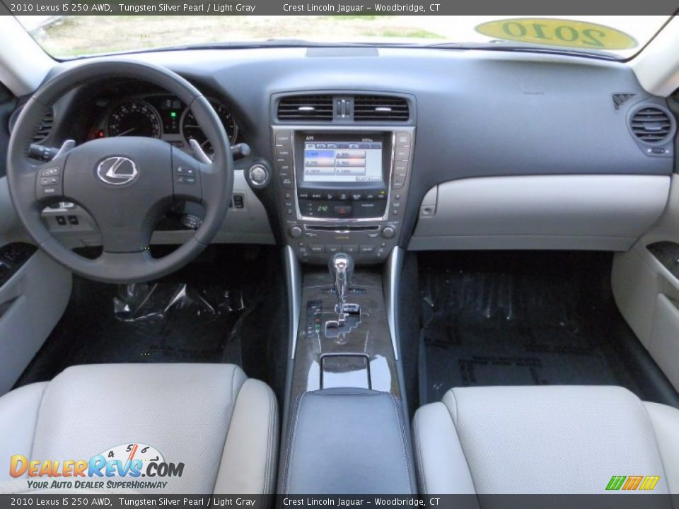 2010 Lexus IS 250 AWD Tungsten Silver Pearl / Light Gray Photo #5
