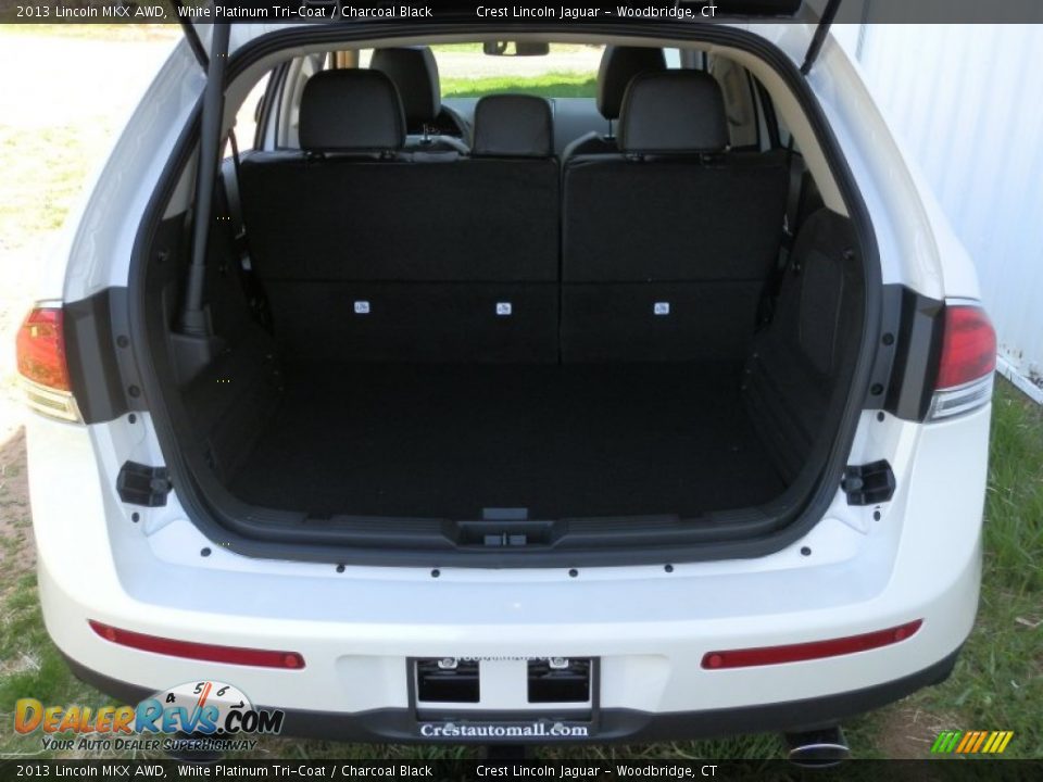 2013 Lincoln MKX AWD White Platinum Tri-Coat / Charcoal Black Photo #4