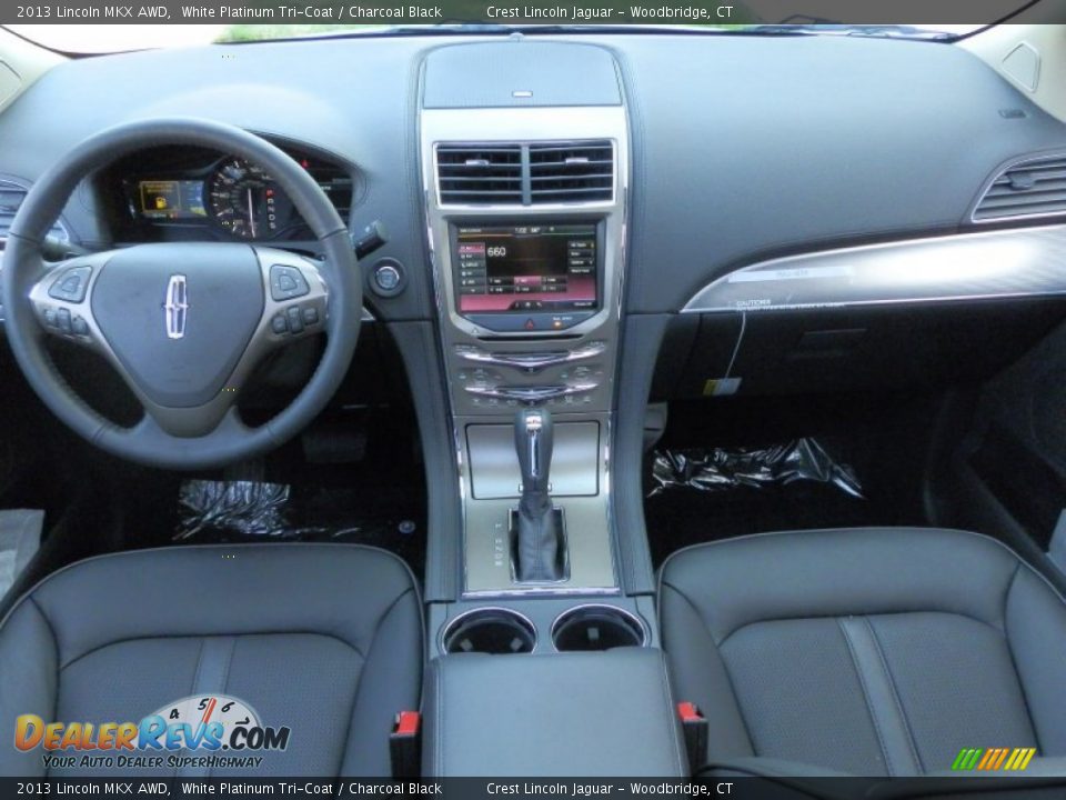 Dashboard of 2013 Lincoln MKX AWD Photo #9