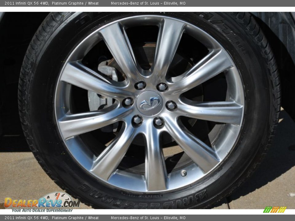 2011 Infiniti QX 56 4WD Wheel Photo #9