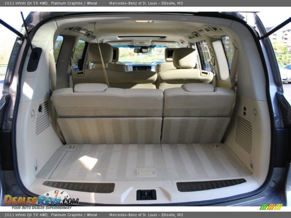 2011 Infiniti QX 56 4WD Trunk Photo #12