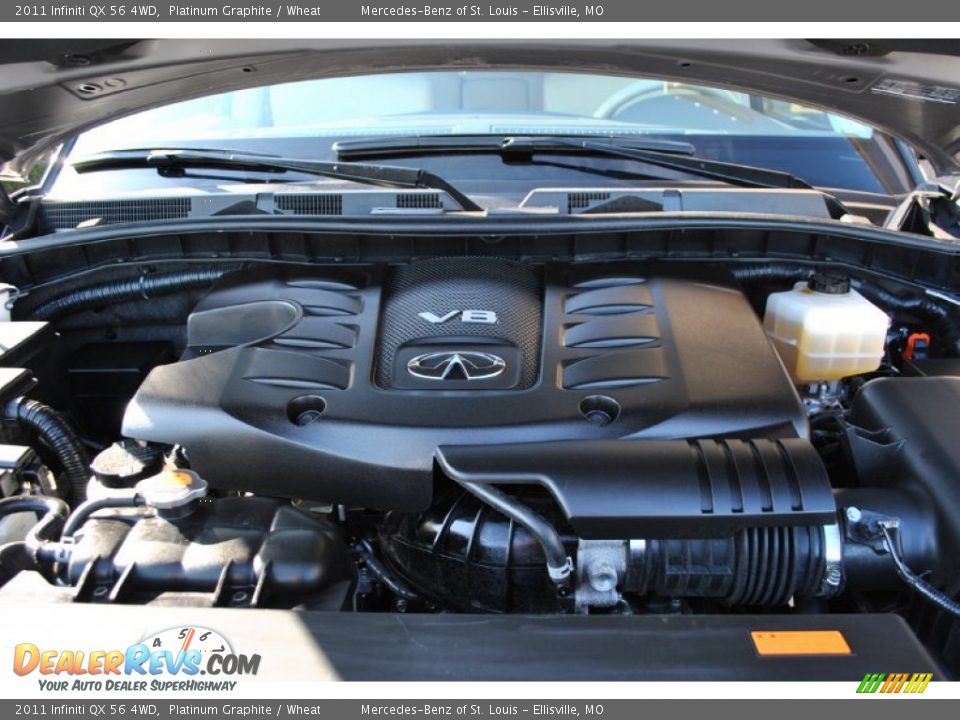 2011 Infiniti QX 56 4WD 5.6 Liter DIG DOHC 32-Valve CVTCS V8 Engine Photo #32