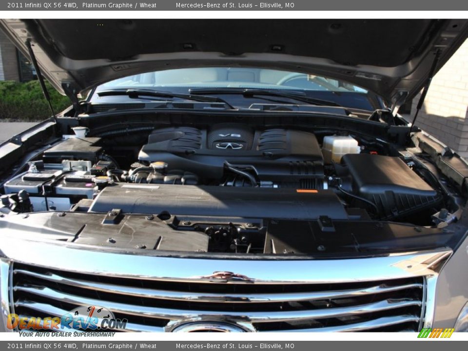 2011 Infiniti QX 56 4WD 5.6 Liter DIG DOHC 32-Valve CVTCS V8 Engine Photo #33