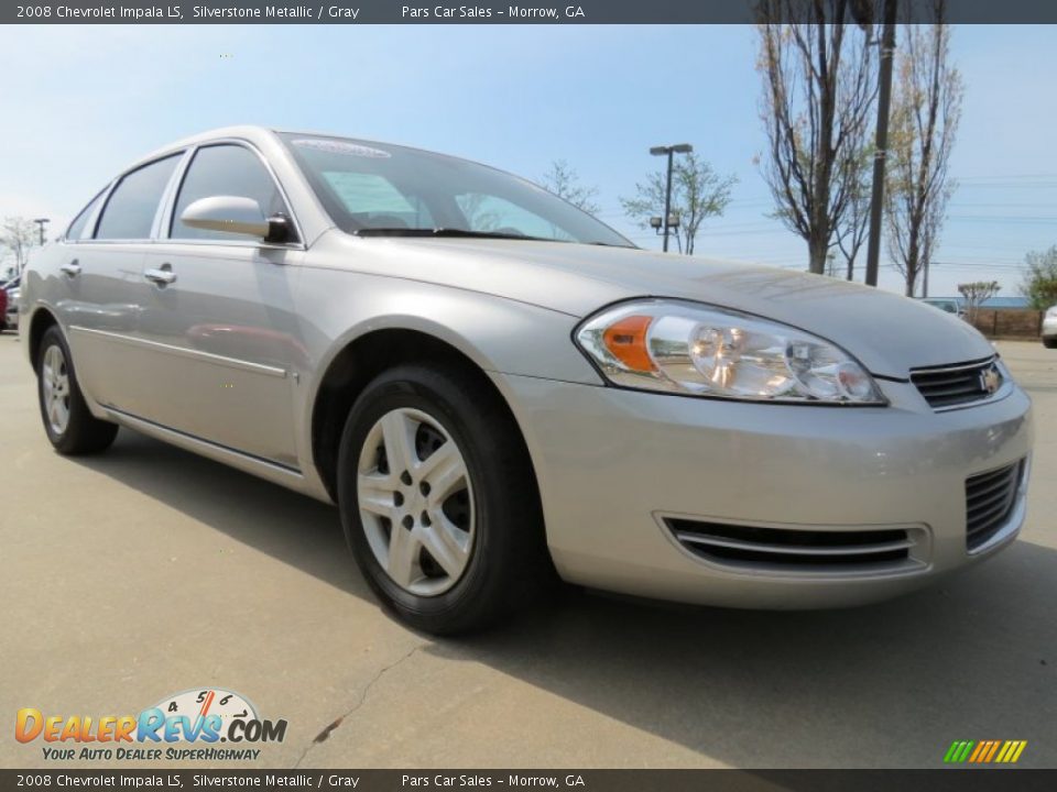 2008 Chevrolet Impala LS Silverstone Metallic / Gray Photo #4