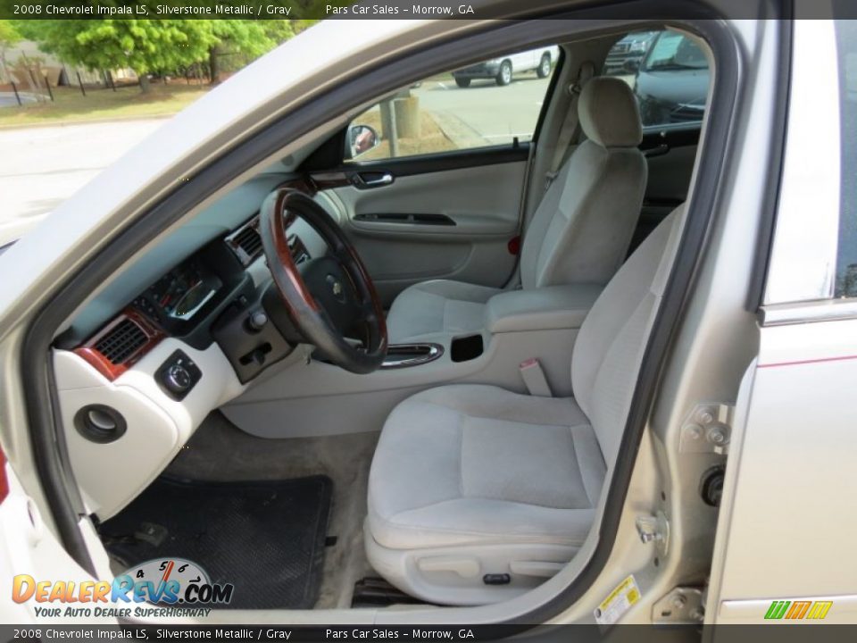 2008 Chevrolet Impala LS Silverstone Metallic / Gray Photo #6