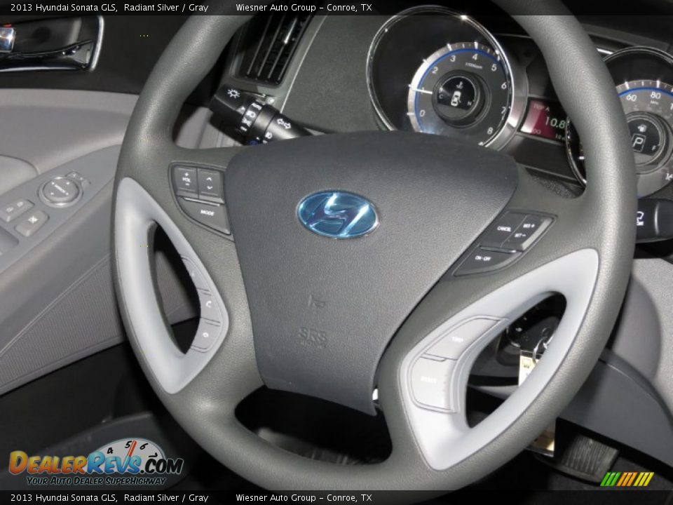 2013 Hyundai Sonata GLS Radiant Silver / Gray Photo #4