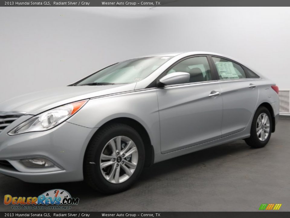 2013 Hyundai Sonata GLS Radiant Silver / Gray Photo #5