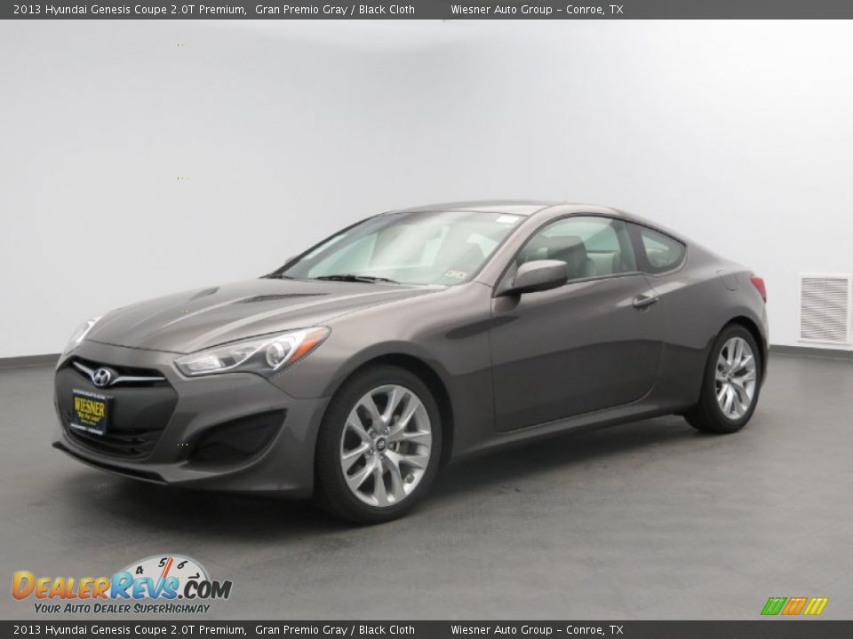 2013 Hyundai Genesis Coupe 2.0T Premium Gran Premio Gray / Black Cloth Photo #1