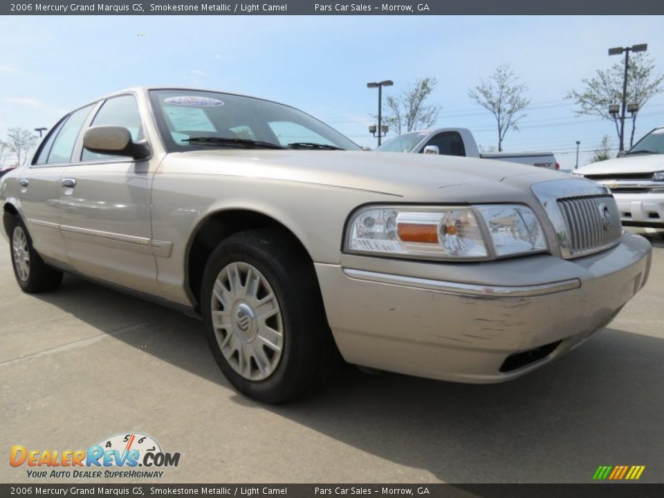 2006 Mercury Grand Marquis GS Smokestone Metallic / Light Camel Photo #4