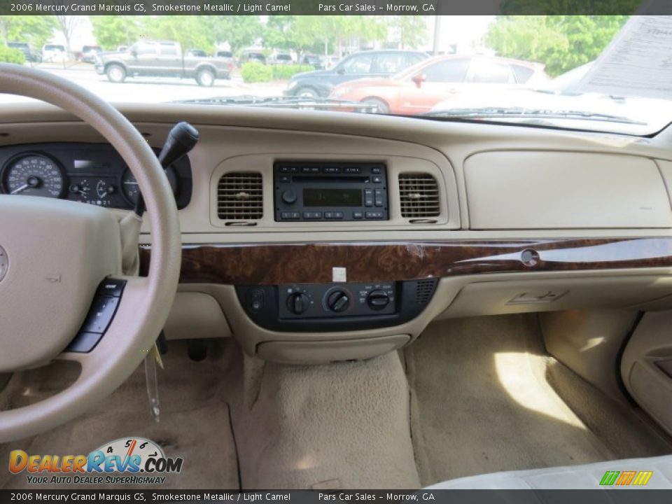 2006 Mercury Grand Marquis GS Smokestone Metallic / Light Camel Photo #9