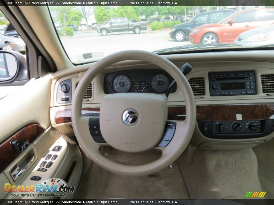 2006 Mercury Grand Marquis GS Steering Wheel Photo #10
