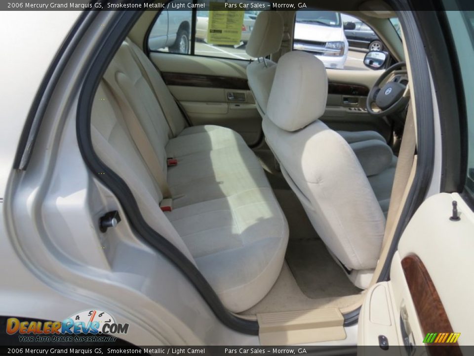 2006 Mercury Grand Marquis GS Smokestone Metallic / Light Camel Photo #11