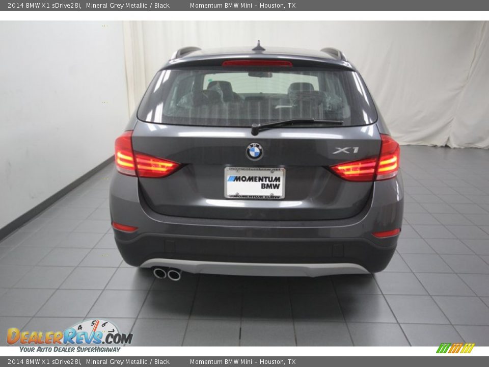 2014 BMW X1 sDrive28i Mineral Grey Metallic / Black Photo #9