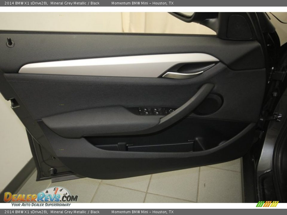 2014 BMW X1 sDrive28i Mineral Grey Metallic / Black Photo #12