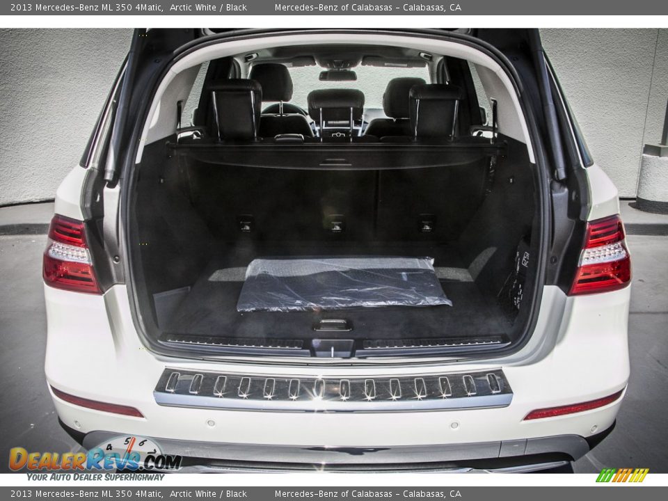 2013 Mercedes-Benz ML 350 4Matic Arctic White / Black Photo #4