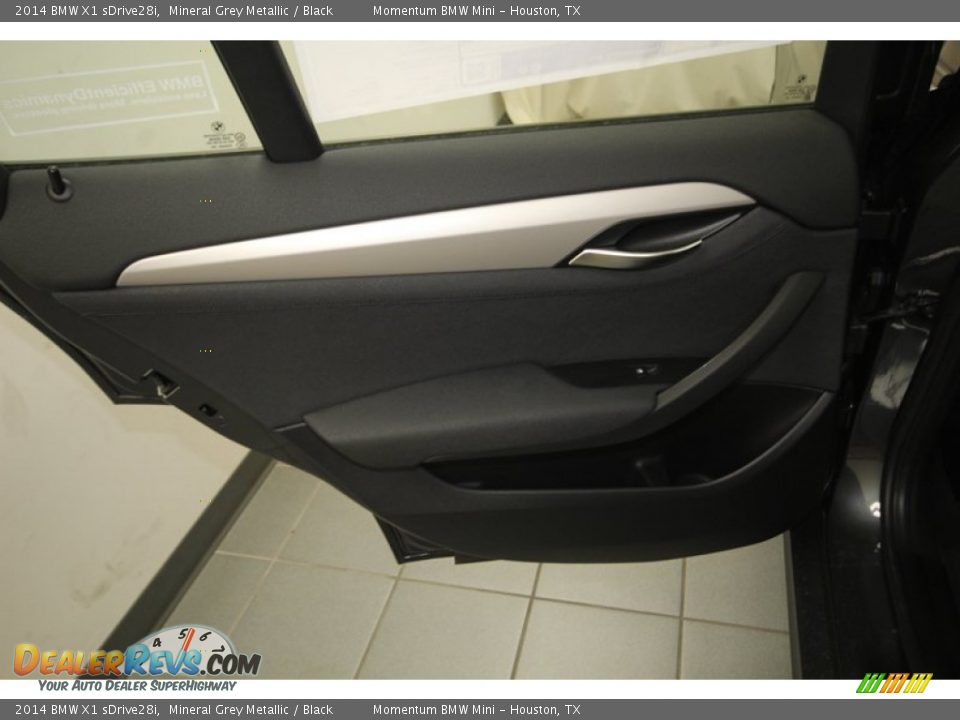 2014 BMW X1 sDrive28i Mineral Grey Metallic / Black Photo #25