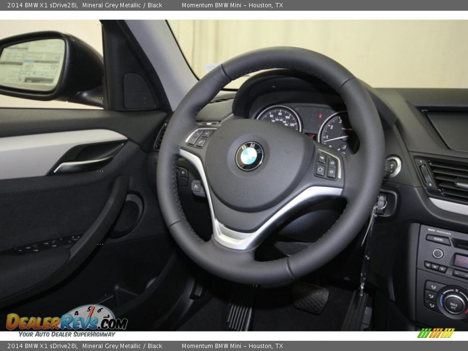 2014 BMW X1 sDrive28i Steering Wheel Photo #27
