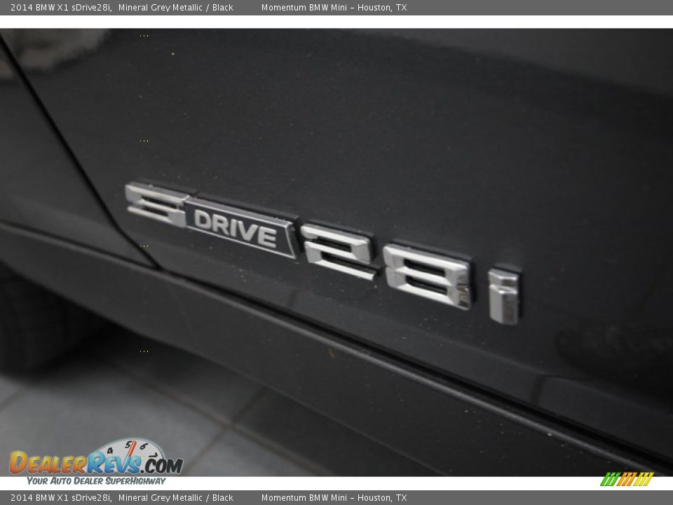 2014 BMW X1 sDrive28i Mineral Grey Metallic / Black Photo #28