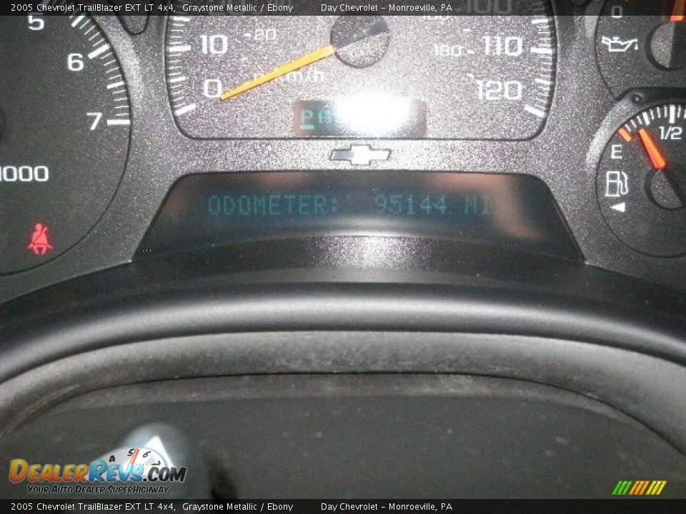 2005 Chevrolet TrailBlazer EXT LT 4x4 Graystone Metallic / Ebony Photo #8
