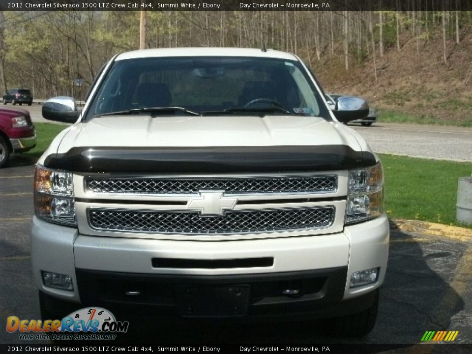 2012 Chevrolet Silverado 1500 LTZ Crew Cab 4x4 Summit White / Ebony Photo #3