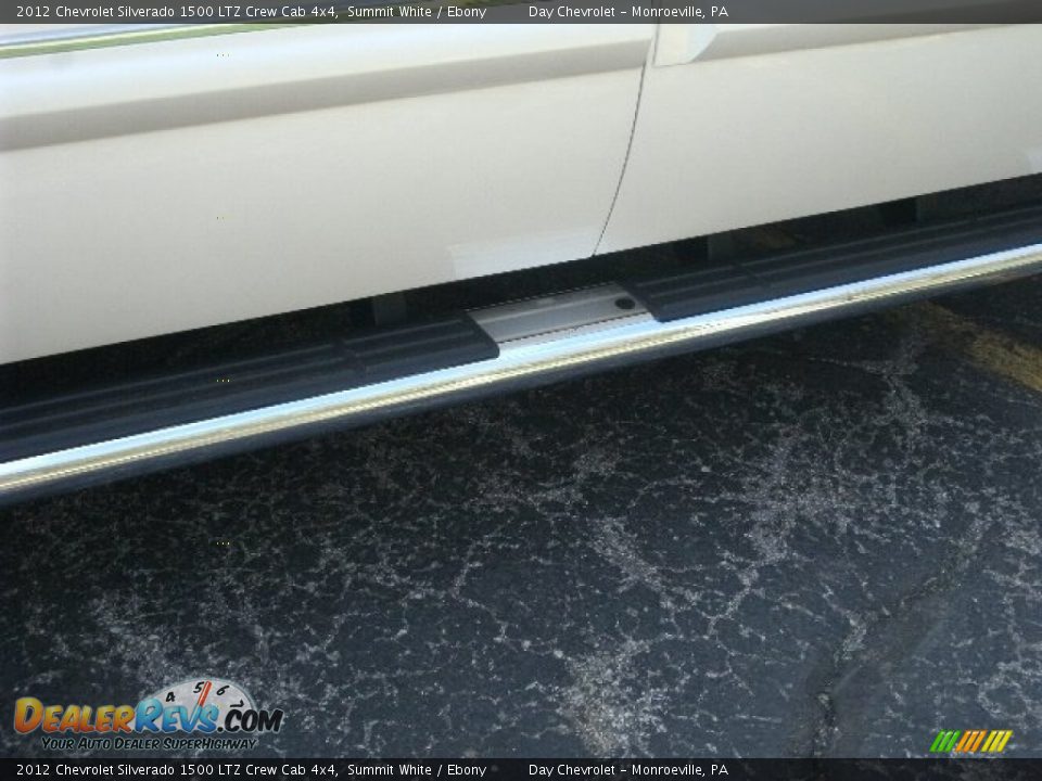 2012 Chevrolet Silverado 1500 LTZ Crew Cab 4x4 Summit White / Ebony Photo #9
