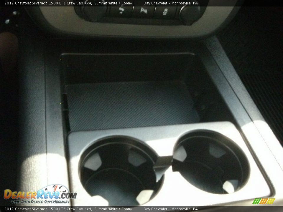 2012 Chevrolet Silverado 1500 LTZ Crew Cab 4x4 Summit White / Ebony Photo #16