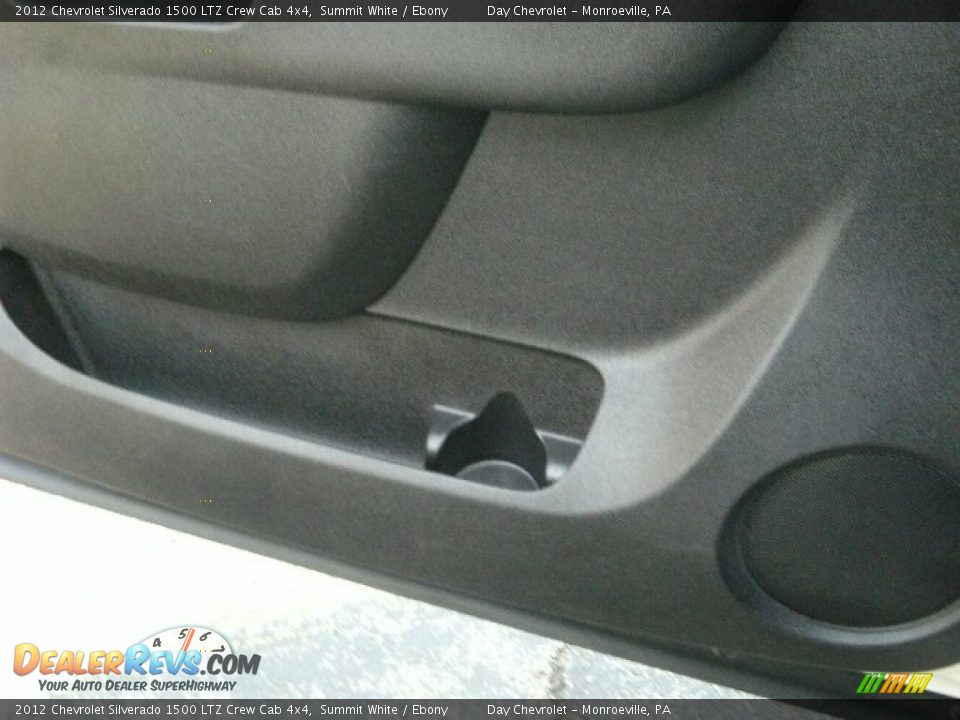 2012 Chevrolet Silverado 1500 LTZ Crew Cab 4x4 Summit White / Ebony Photo #21