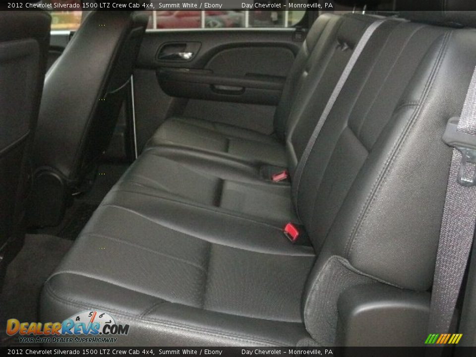 2012 Chevrolet Silverado 1500 LTZ Crew Cab 4x4 Summit White / Ebony Photo #22