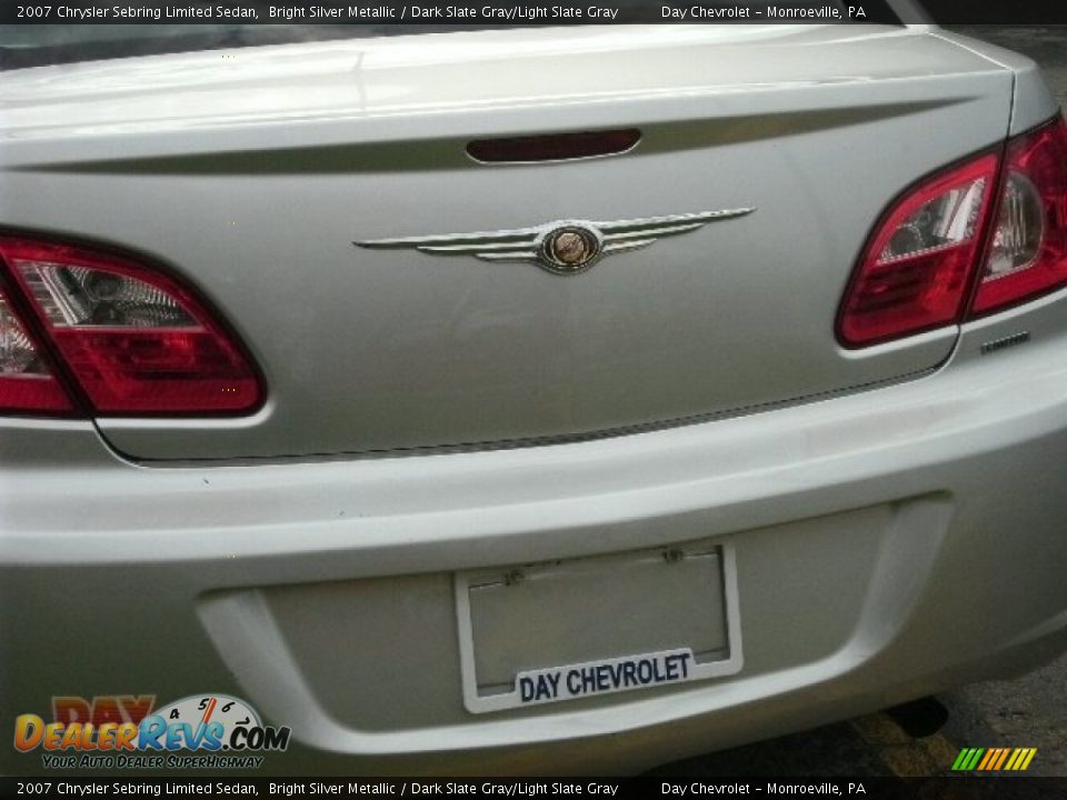 2007 Chrysler Sebring Limited Sedan Bright Silver Metallic / Dark Slate Gray/Light Slate Gray Photo #4