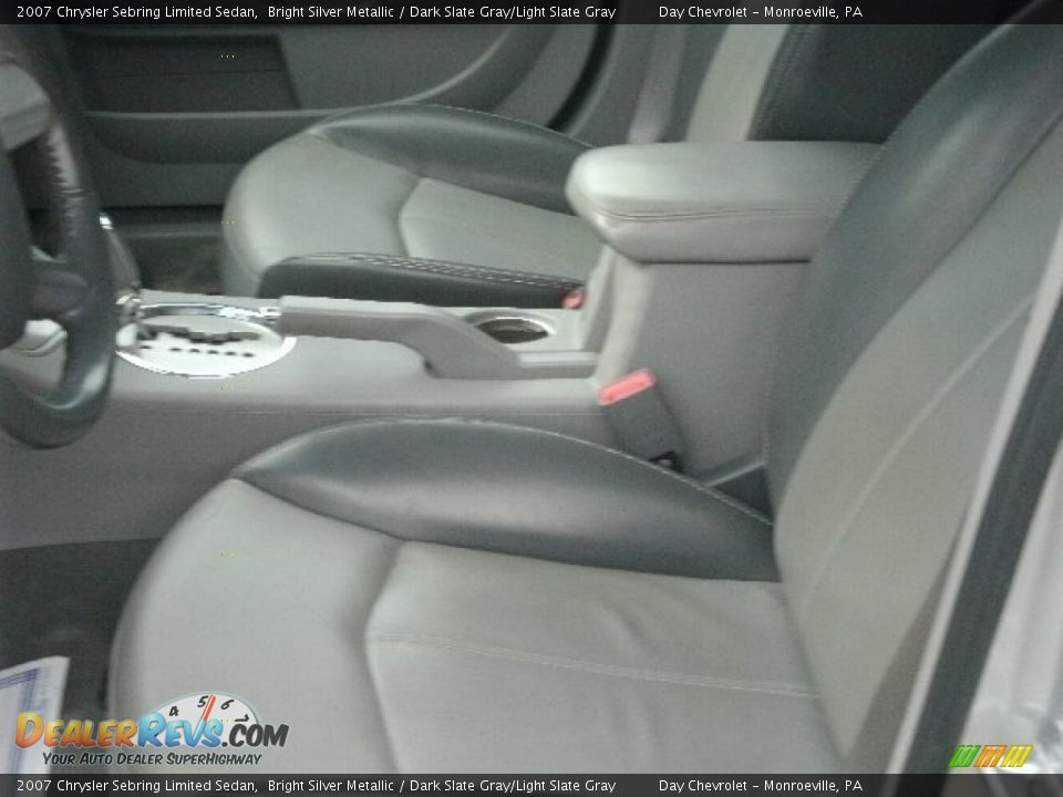 2007 Chrysler Sebring Limited Sedan Bright Silver Metallic / Dark Slate Gray/Light Slate Gray Photo #5