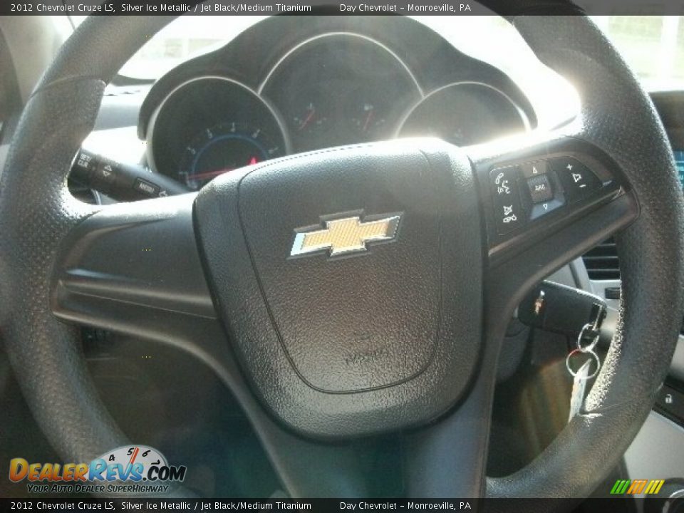 2012 Chevrolet Cruze LS Silver Ice Metallic / Jet Black/Medium Titanium Photo #6