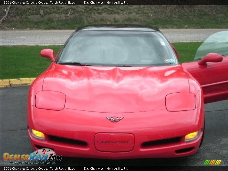 2001 Chevrolet Corvette Coupe Torch Red / Black Photo #1
