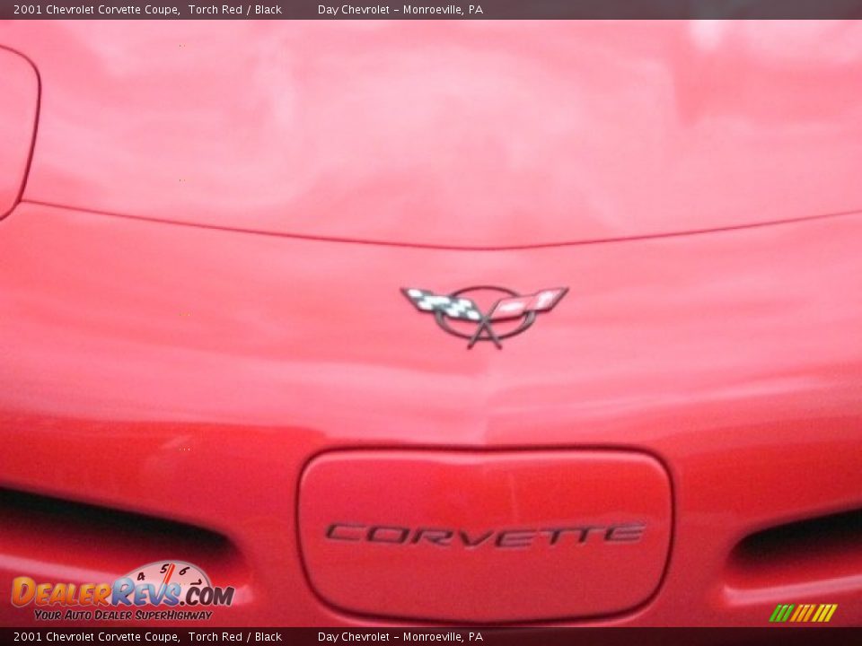 2001 Chevrolet Corvette Coupe Torch Red / Black Photo #2