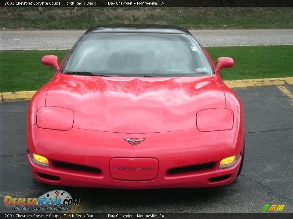 2001 Chevrolet Corvette Coupe Torch Red / Black Photo #3