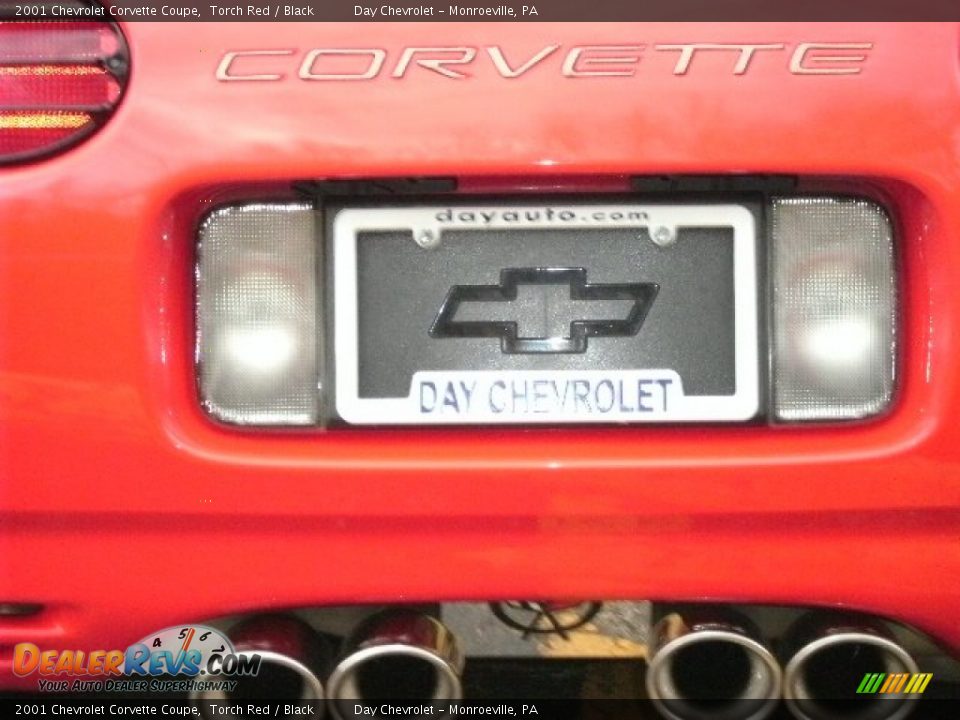 2001 Chevrolet Corvette Coupe Torch Red / Black Photo #8