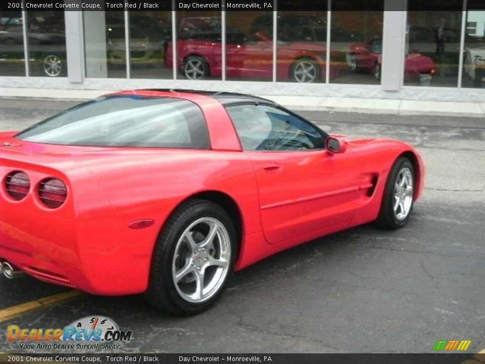 2001 Chevrolet Corvette Coupe Torch Red / Black Photo #9